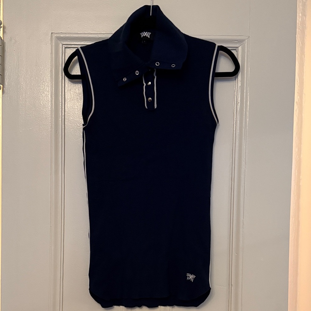 PXG Navy Blue Sleeveless Tank Top